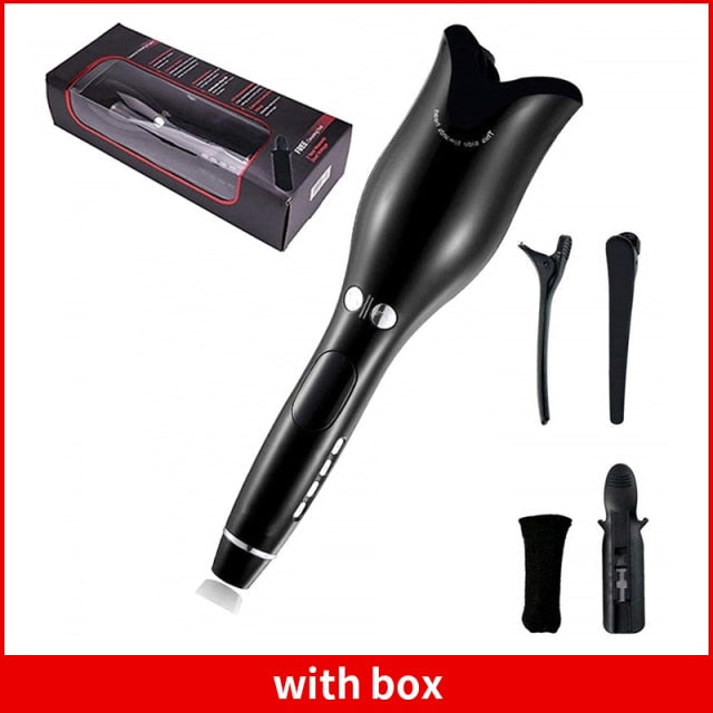 Simple Ceramic Hair Curl and Straighten Iron