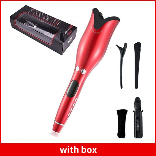 Simple Ceramic Hair Curl and Straighten Iron