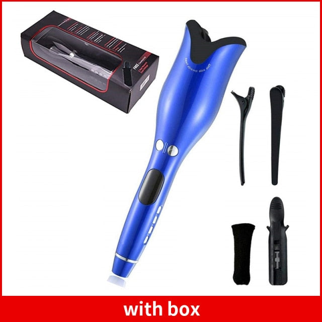 Simple Ceramic Hair Curl and Straighten Iron