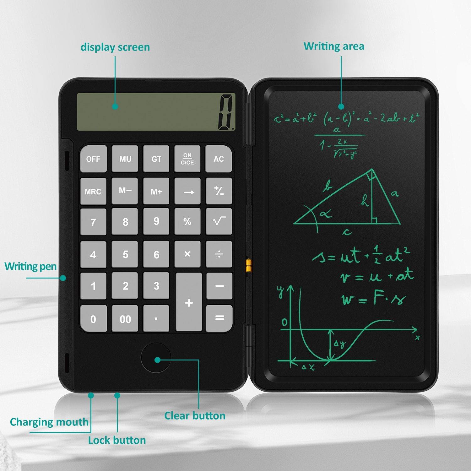 Compact Digital Pocket Calculator - Luxicro