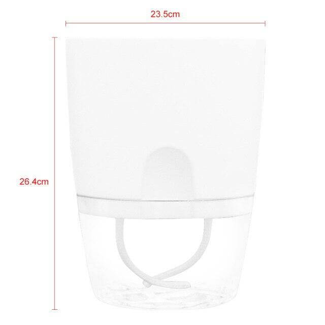 Self Watering Indoor Planter with Water Tank