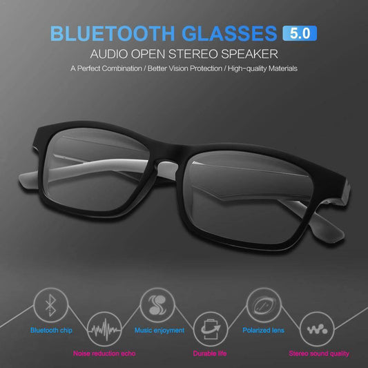 Bluetooth Music Shades with Wireless Headphones - Luxicro