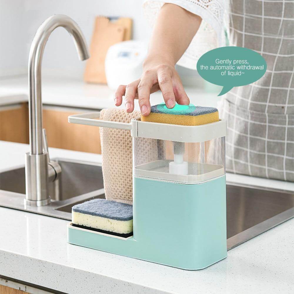 Space Saving Kitchen Sink Storage Tray Set - Luxicro