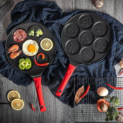 Colorful Kids Easy Cook Pancake Pan - Luxicro