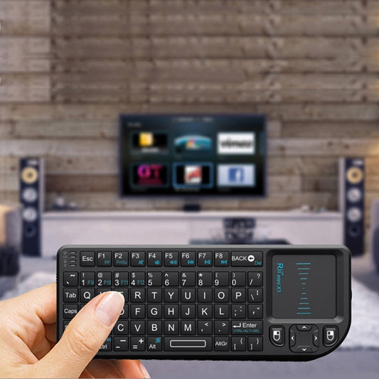 Compact Wireless Mini Keyboard with Touchpad - Luxicro