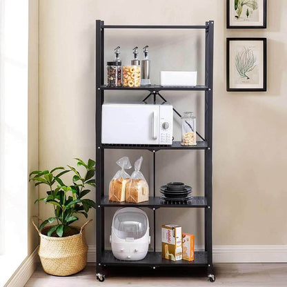 Foldable Storage Shelf Unit Organizer - Luxicro