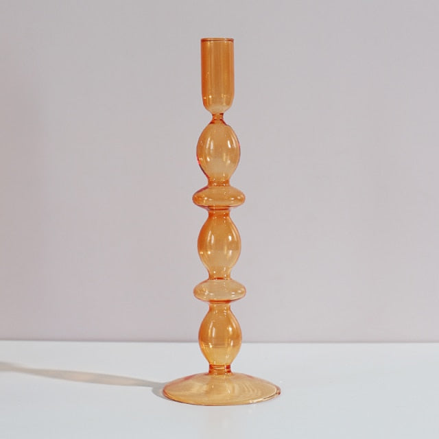 Simple Mercury Glass Tea Light Holder