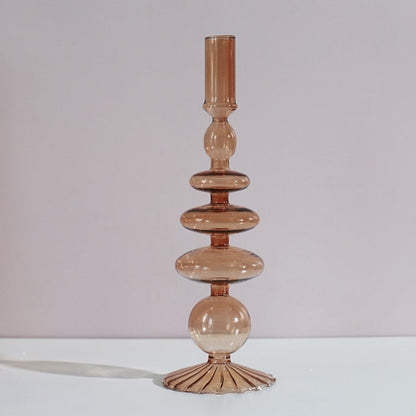 Simple Mercury Glass Tea Light Holder