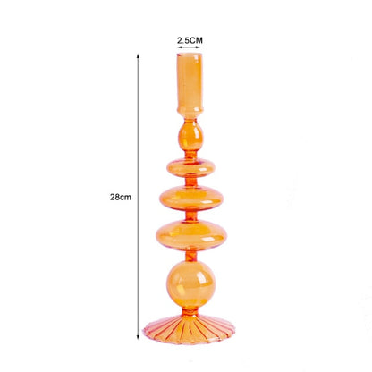 Simple Mercury Glass Tea Light Holder