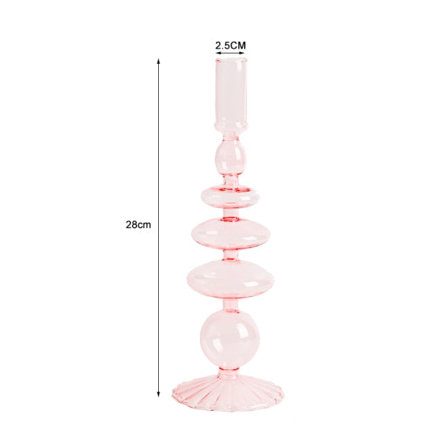 Simple Mercury Glass Tea Light Holder