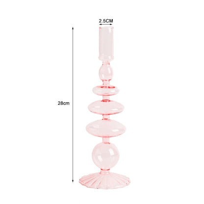 Simple Mercury Glass Tea Light Holder