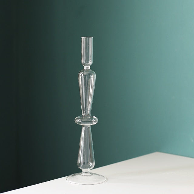 Simple Mercury Glass Tea Light Holder
