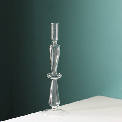 Simple Mercury Glass Tea Light Holder