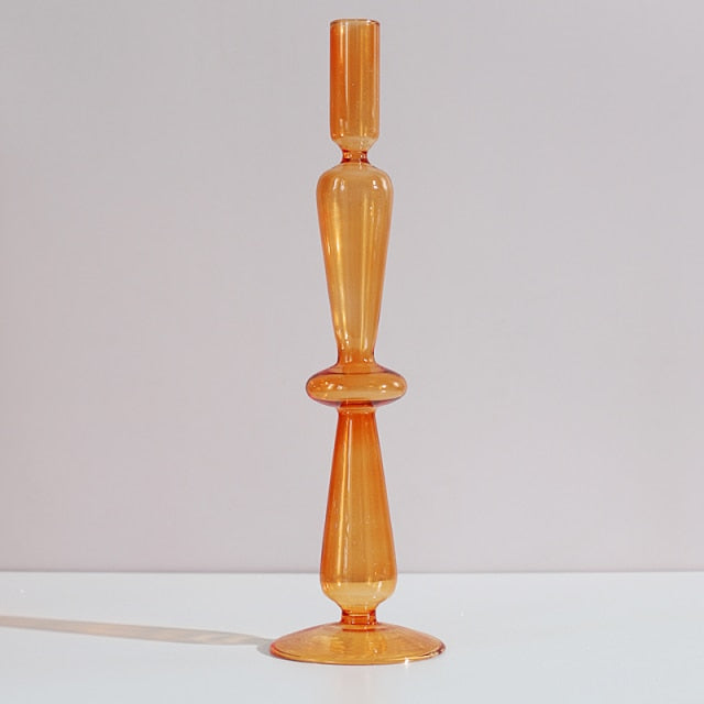 Simple Mercury Glass Tea Light Holder