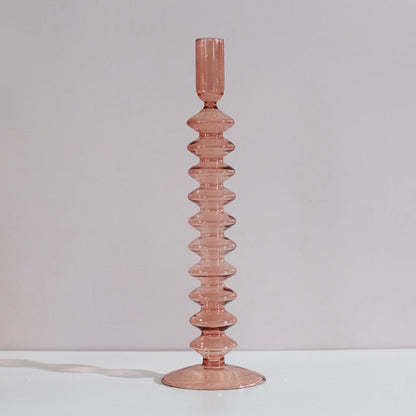Simple Mercury Glass Tea Light Holder