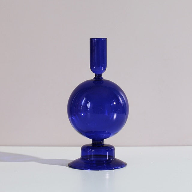 Simple Mercury Glass Tea Light Holder