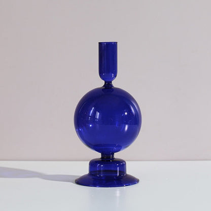 Simple Mercury Glass Tea Light Holder