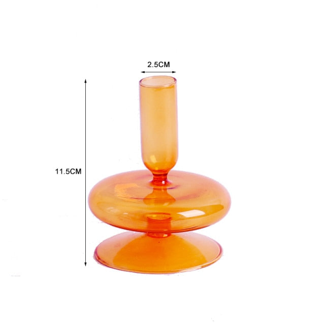 Simple Mercury Glass Tea Light Holder