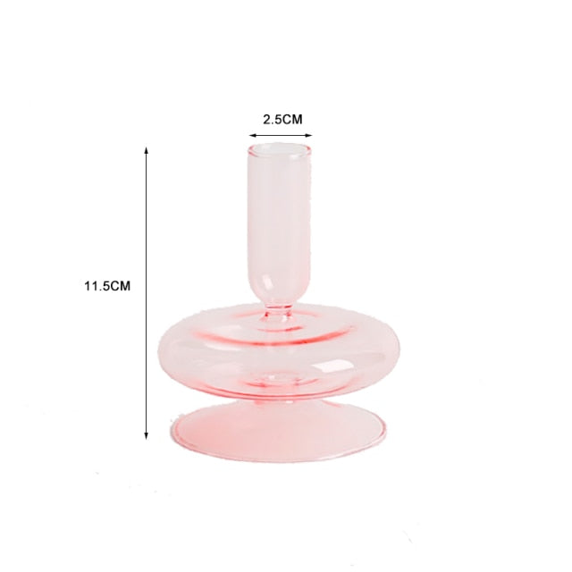 Simple Mercury Glass Tea Light Holder