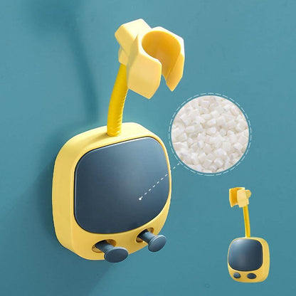 Flexible Shower Head Mount with Strong Suction Cup