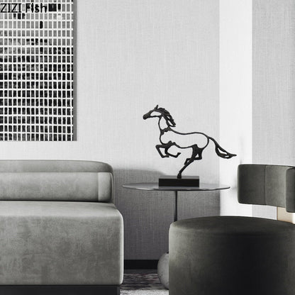 Elegant Horse Figurine Home Decoration Statue - Luxicro