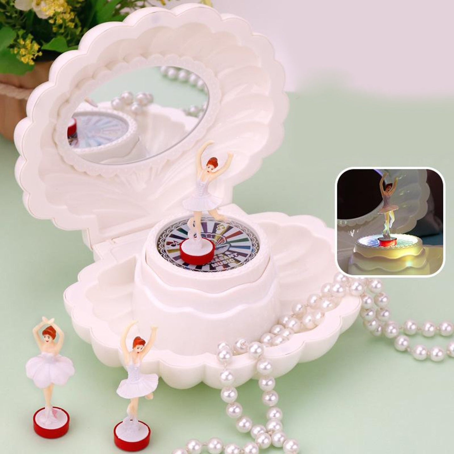 Delicate Girl Musical Jewelry Box