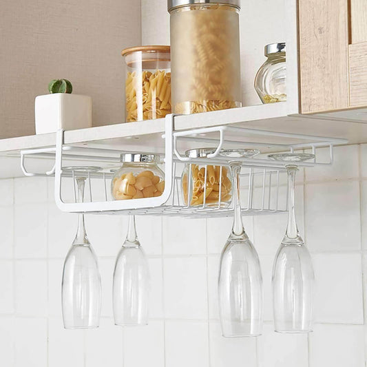 Compact Under Sink Storage Shelf - Luxicro