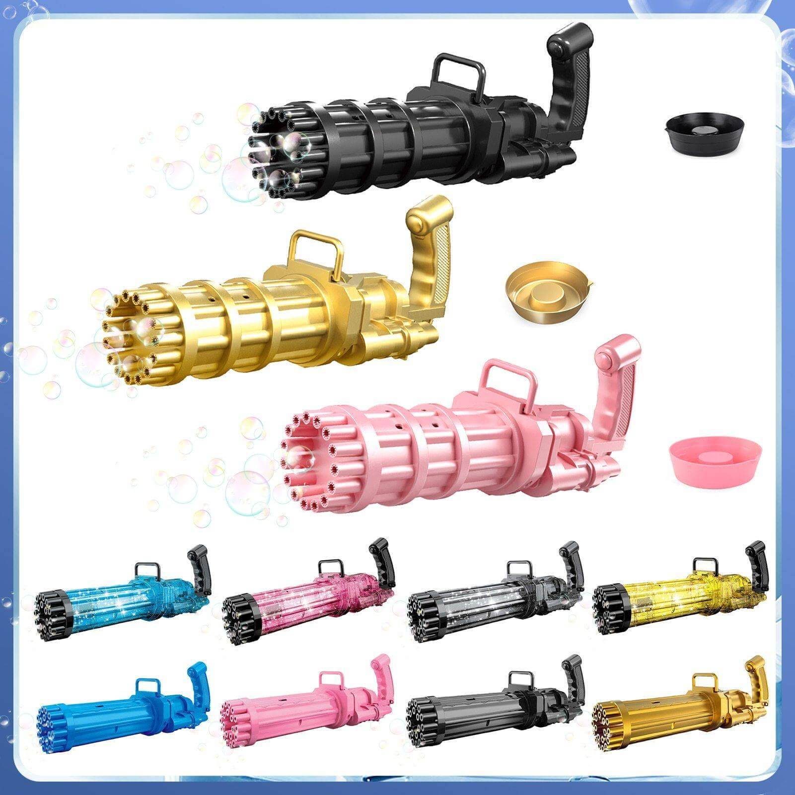 Fun Kids Bubble Machine Gun - Luxicro