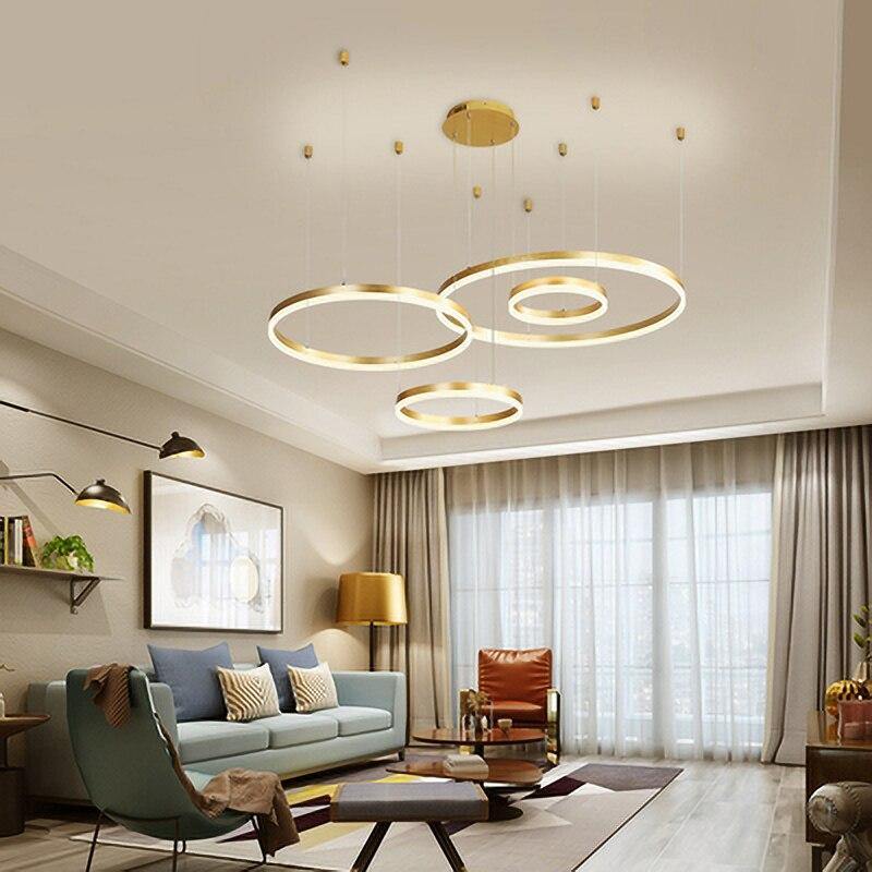 Luxury Circular Crystal Ceiling Light