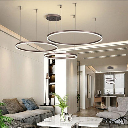Luxury Circular Crystal Ceiling Light