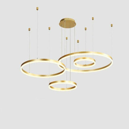 Luxury Circular Crystal Ceiling Light
