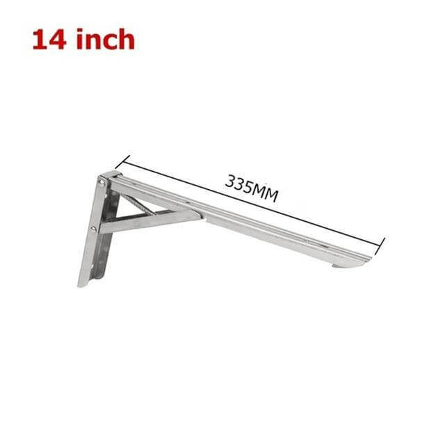 2PCS Compact Collapsible Wall Storage Shelf