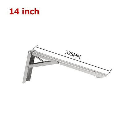 2PCS Compact Collapsible Wall Storage Shelf