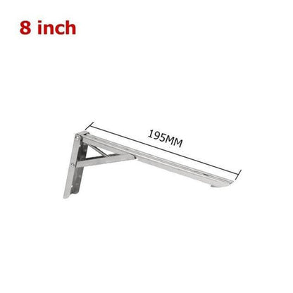 2PCS Compact Collapsible Wall Storage Shelf