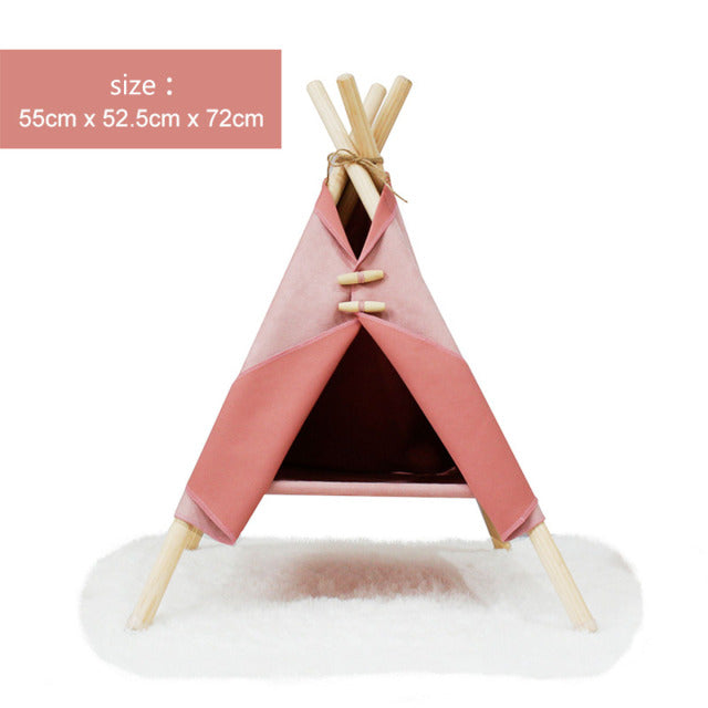 Cozy Compact Pet House Tent - Luxicro