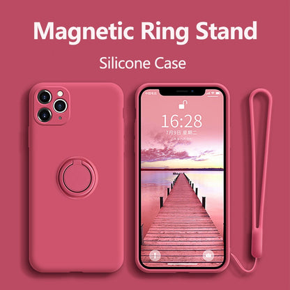 Protective Phone Case with Built-in Magnetic Phone Mount - Luxicro