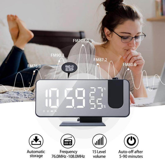 Big Screen Digital Alarm Clock - Luxicro