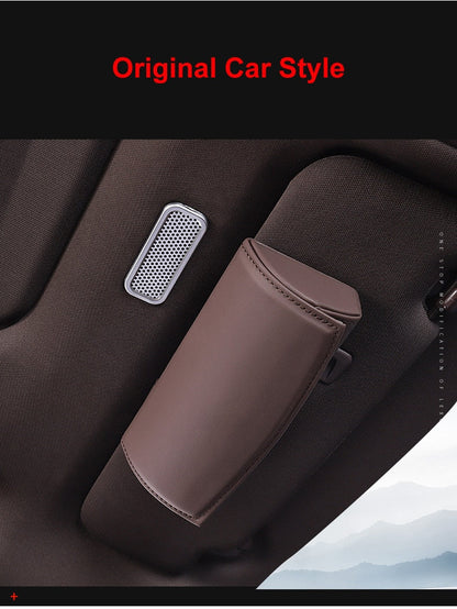 Universal Car Visor Sunglasses Storage Case