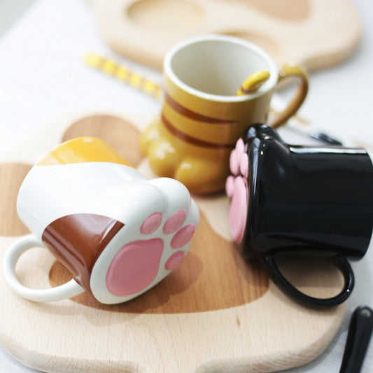 Cute Cat Pattern Ceramic Mug - Luxicro