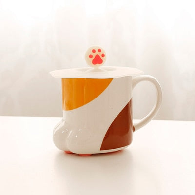 Cute Cat Pattern Ceramic Mug