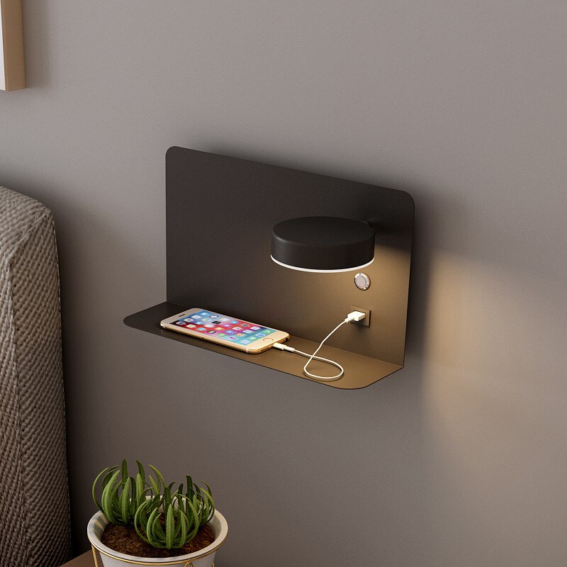 Plug in LED Night Light with USB Charger - Luxicro