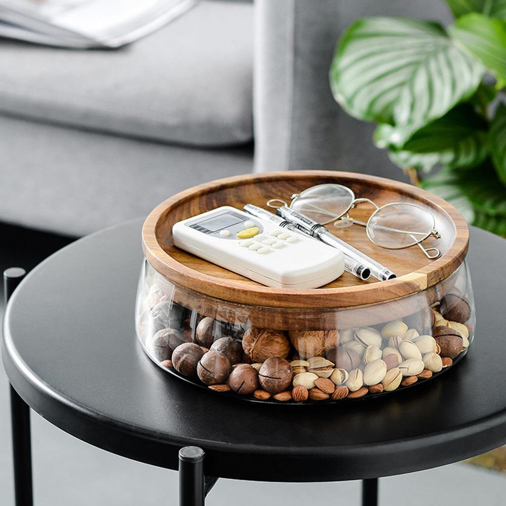 Transparent Kitchen Glass Storage Food Jar - Luxicro