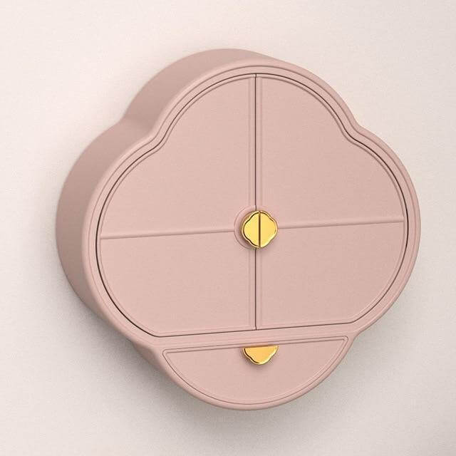 Easy Install Wall Mount Bathroom Cosmetic Organizer Box