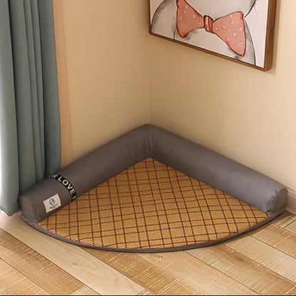 Cozy Easy Clean Dog Corner Bed