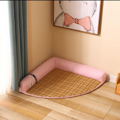 Cozy Easy Clean Dog Corner Bed
