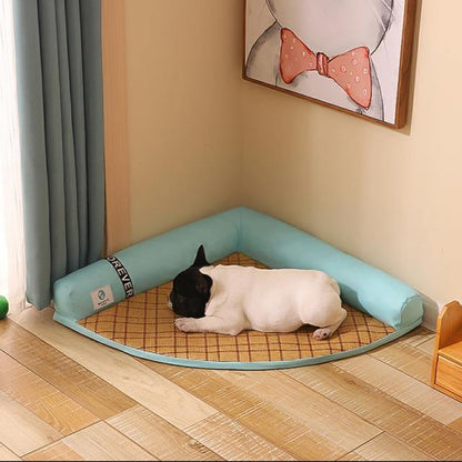 Cozy Easy Clean Dog Corner Bed
