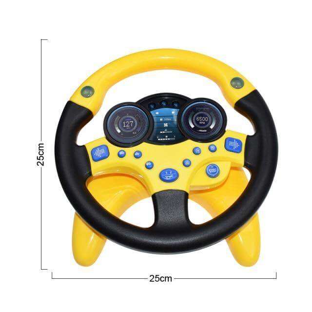 Exciting Kids Steering Wheel Gaming Accessory