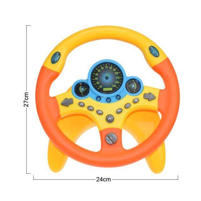 Exciting Kids Steering Wheel Gaming Accessory