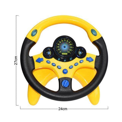 Exciting Kids Steering Wheel Gaming Accessory