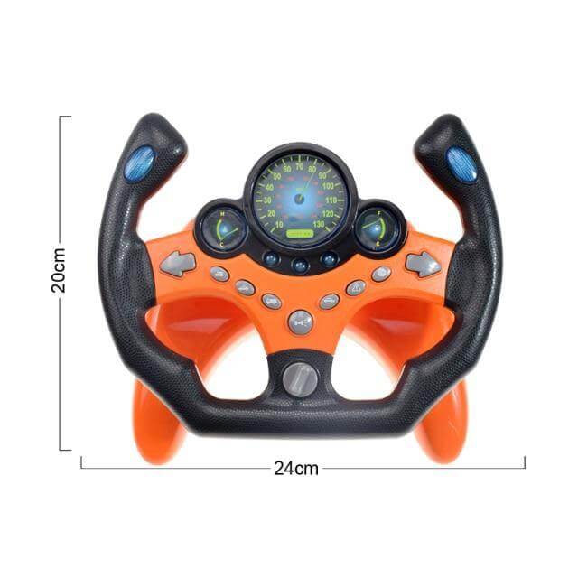 Exciting Kids Steering Wheel Gaming Accessory